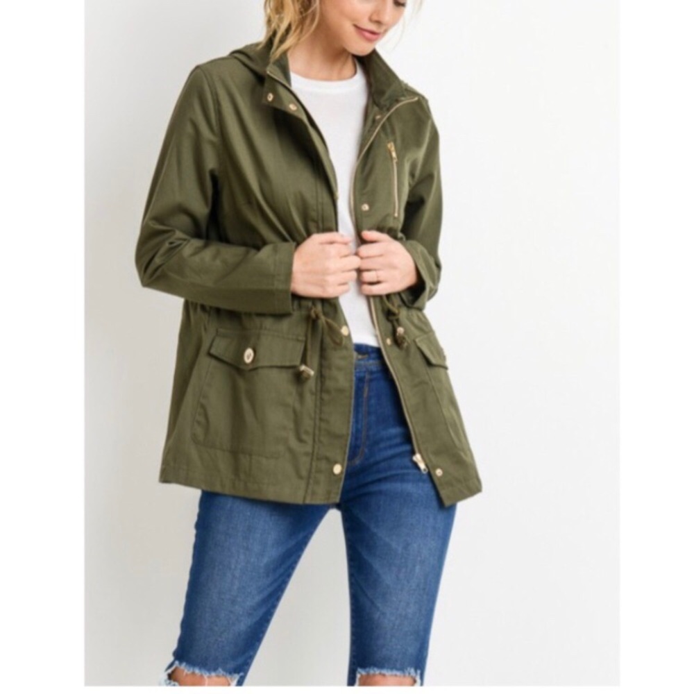 Only 1 left!! Olive Green Jacket